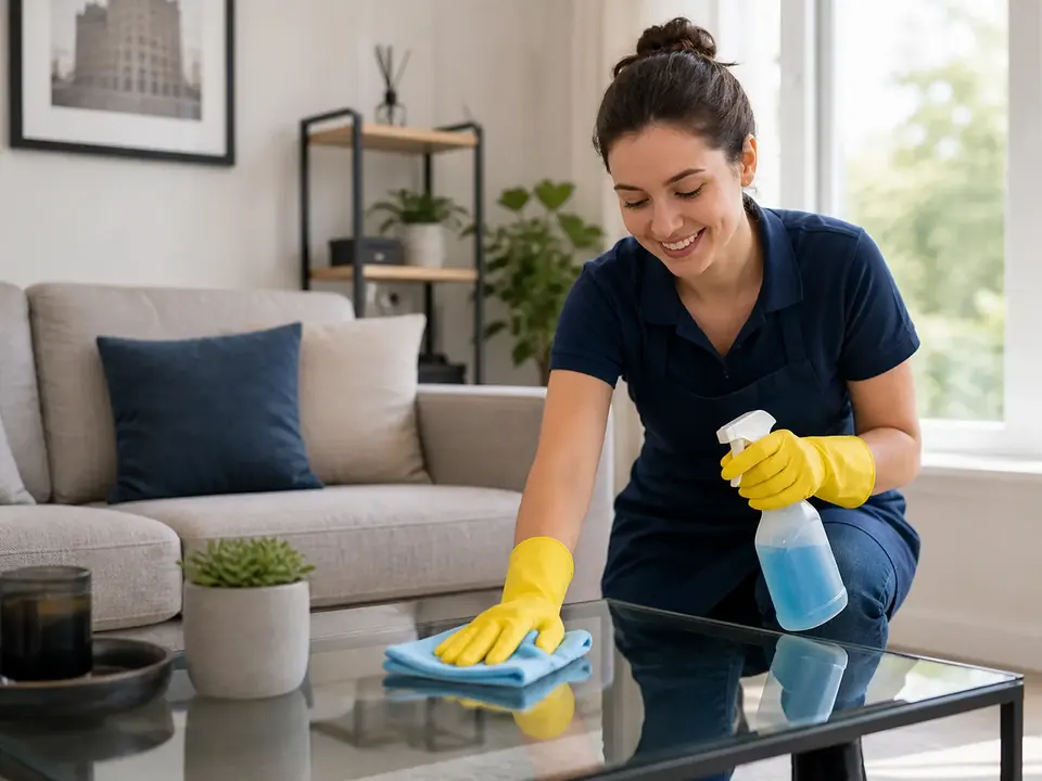 Landlord refresh cleaning in a Birmingham rental property