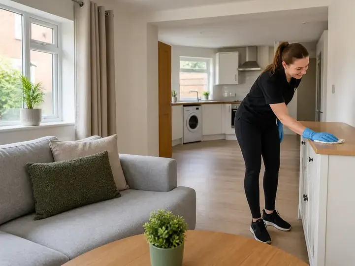 Move-in cleaning before settling into a Birmingham home